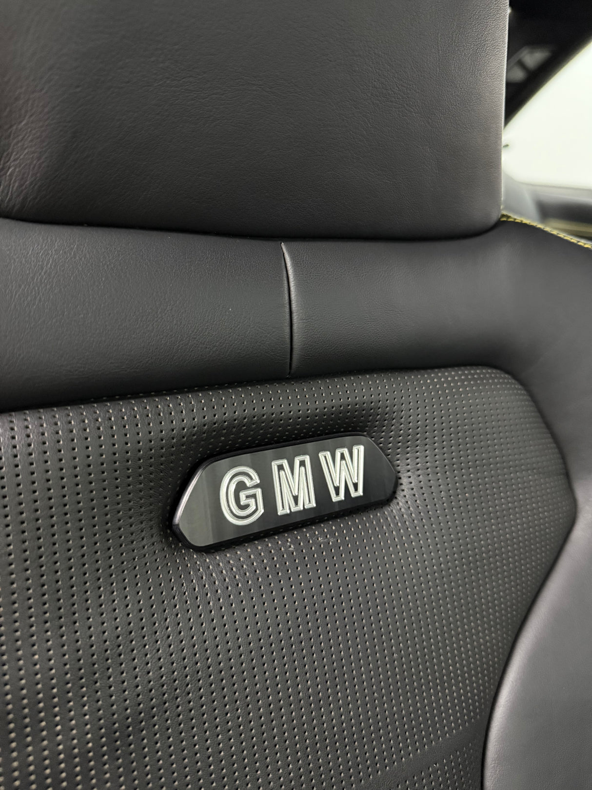 F80/F82 Custom (Your text/logo) Billet Seat Badges