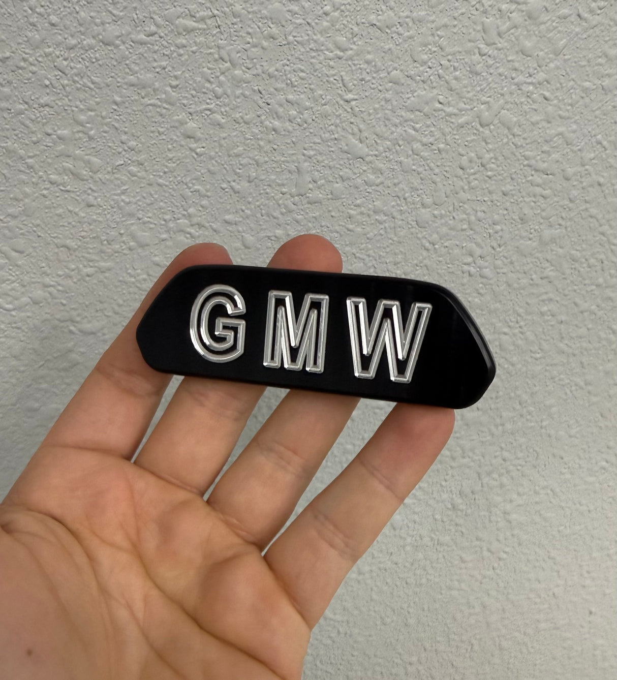 F80/F82 Custom (Your text/logo) Billet Seat Badges